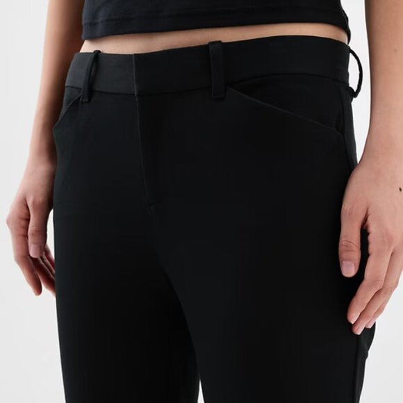 GAP Skinny Ankle Pants in Bi-Stretch, black, size 6 - Picture 3 of 10